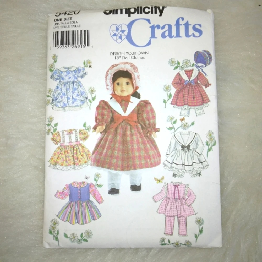 SIMPLICITY 5420 Design your own 18